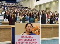 Ministry of Women and Child Development organised a National Conference on Safety of Women at Workplace